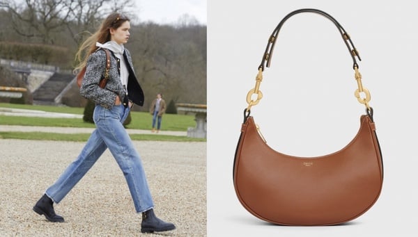 LOEWE 小號Goya頂級小牛皮手袋，NT.113000