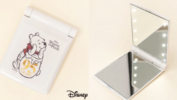 維尼控注意！「小熊維尼95週年」限定商品登場！LED補光摺疊鏡、筆電包超萌必收～