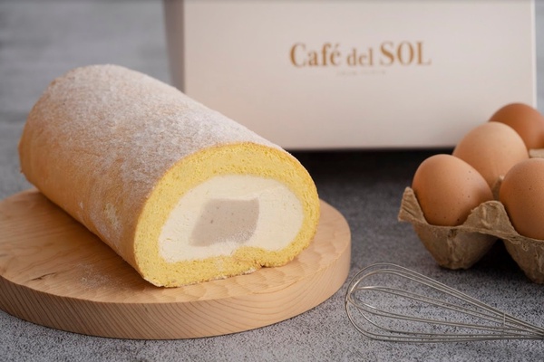 芋泥控搶吃！福岡鬆餅Café del SOL推芋泥、泰奶4口味生乳捲，芋泥+奶霜超巨內餡太過癮