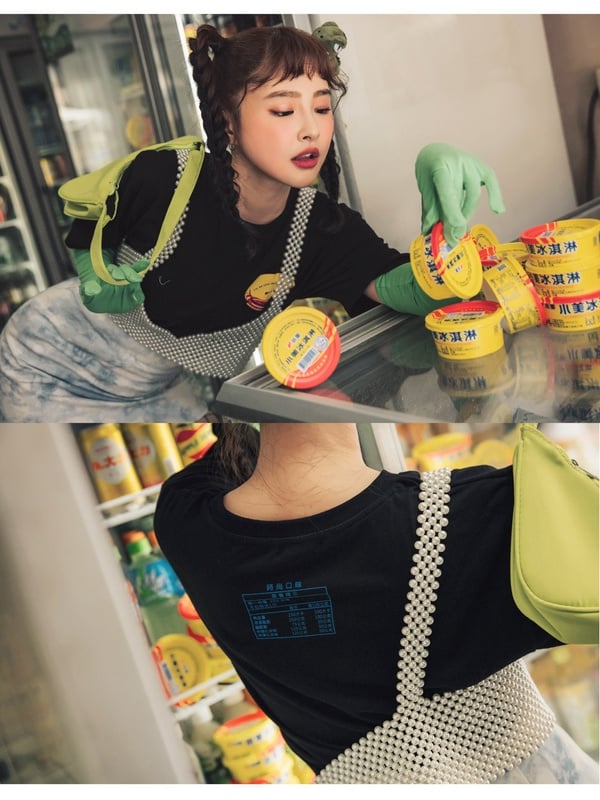 童年回憶穿上身！OB嚴選 x 小美冰淇淋推服飾聯名，冰淇淋+營養標示設計太幽默！