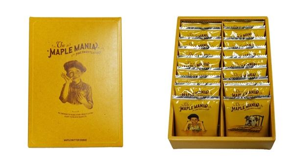 東京必買伴手禮「The maple mania 楓糖男孩」台灣也有！楓糖奶油餅乾「這天」快閃開賣