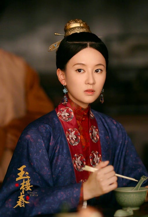 網評古裝劇《玉樓春》最討喜的古裝美人TOP 8：喬欣 飾演 孫有容