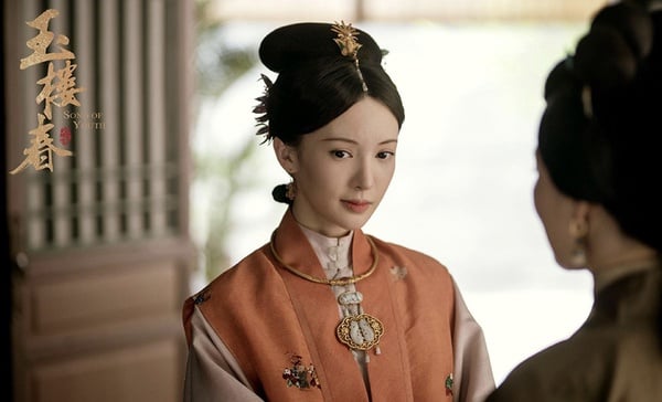 網評古裝劇《玉樓春》最討喜的古裝美人TOP 2：金晨 飾演 許鳳翹
