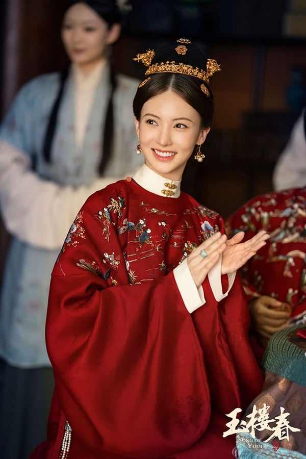 網評古裝劇《玉樓春》最討喜的古裝美人TOP 2：金晨 飾演 許鳳翹