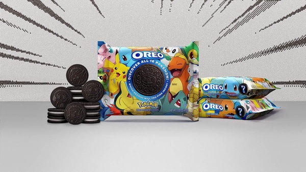 OREOＸ寶可夢驚喜聯名！「皮卡丘OREO」可愛爆擊，胖丁、夢幻等16種寶可夢造型必收集