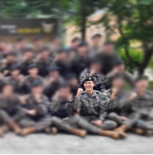 「IU的男人」張基龍入伍17天！高顏值當兵軍服照流出