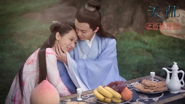 任嘉倫合作的陸劇女神CP感6：楊紫《天乩之白蛇傳說》
