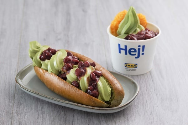 IKEA「抹茶冰淇淋冰狗」超誘人、搭配迷你鯛魚燒更過癮！IKEA「宇治金時」系列新登場