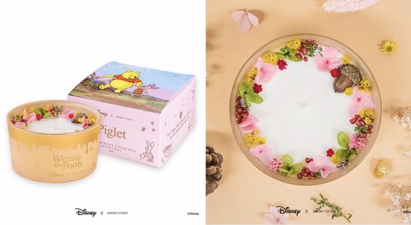 迪士尼「小熊維尼香氛蠟燭」登場！永生花＋蜂蜜香味超迷人，維尼控必收
