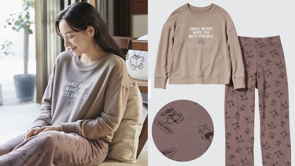 UNIQLO秋季「小熊維尼家居系列」開賣！維尼抱枕萌翻，居家拖鞋、睡衣超欠買！