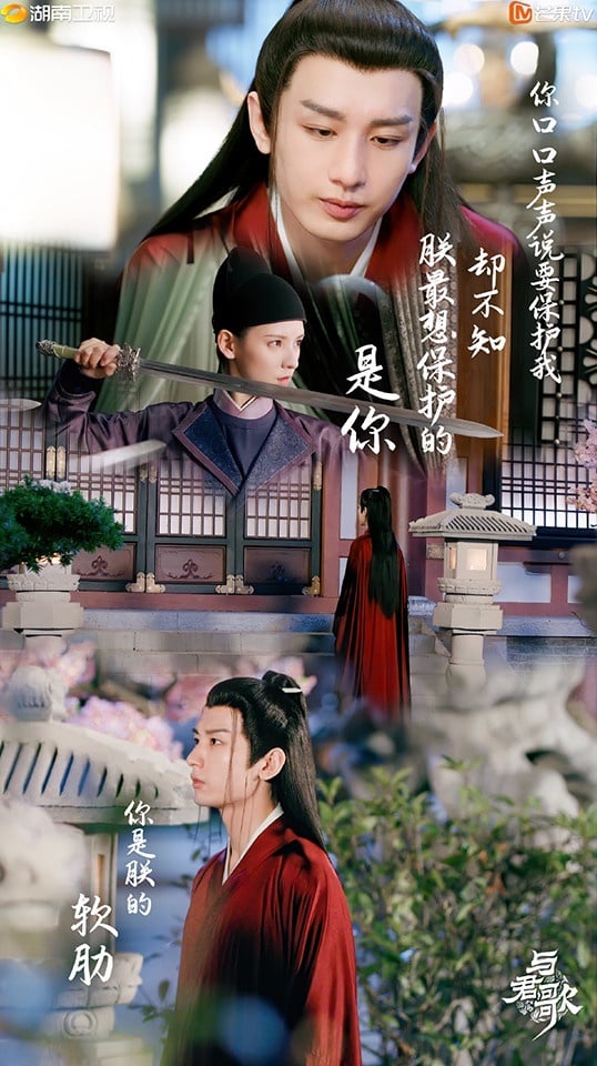 2021最低評分「小說改編陸劇」1:《與君歌》豆瓣評分4.7