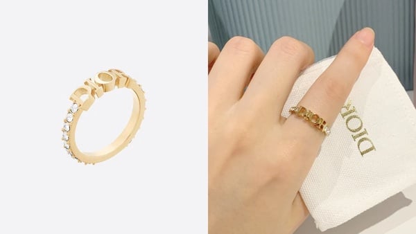 精品 Logo戒指推薦！Dior鑲鑽、Celine凱旋門質感爆棚，Gucci愛心戒指萬元有找