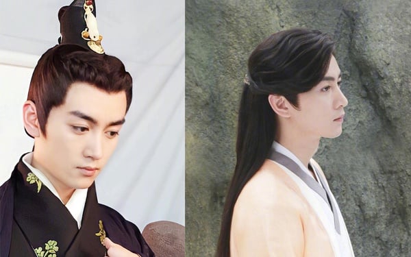 古裝劇10位男星束髮vs披髮！任嘉倫、楊洋都超帥，成毅、宋威龍「束髮」卻拉低顏值