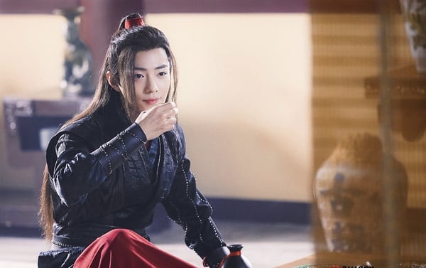 古裝劇 男星束髮vs披髮6：肖戰