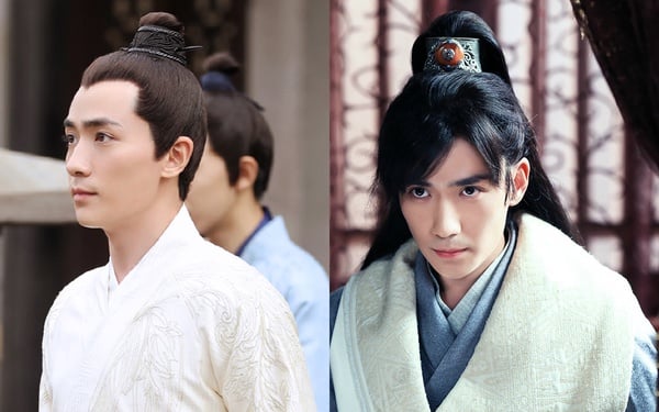 古裝劇10位男星束髮vs披髮！任嘉倫、楊洋都超帥，成毅、宋威龍「束髮」卻拉低顏值