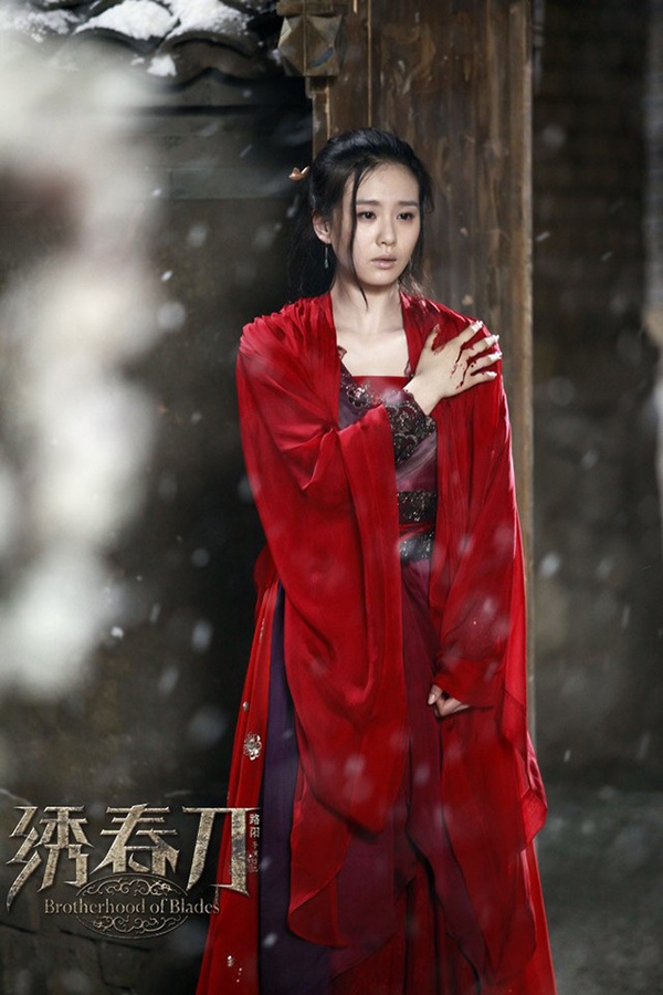 網評「最適合古裝紅衣」的女星TOP 8:劉詩詩