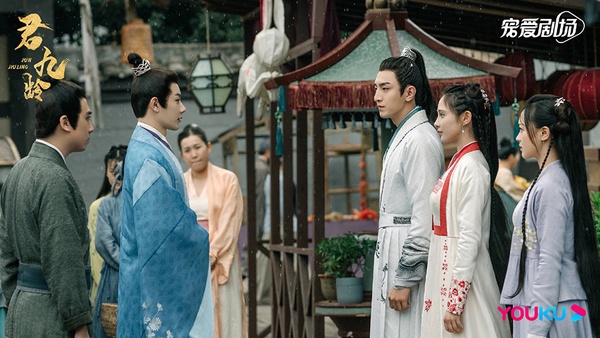 近期陸劇熱度榜TOP 3：彭小苒、金瀚《君九齡》