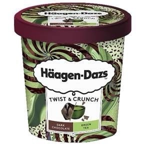 一桶2口味！哈根達斯新品「TWIST & CRUNCH雙享巧脆冰淇淋」，草莓、抹茶、巧克力都搭