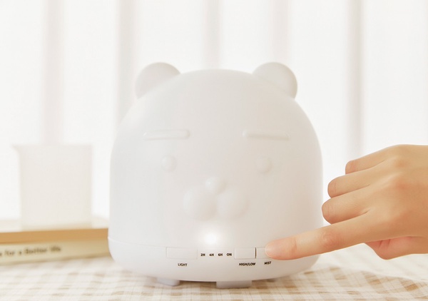 Kakao Friends全新「萊恩夜燈加濕器」登場！夜燈+加濕功能太方便，還可自動定時好貼心