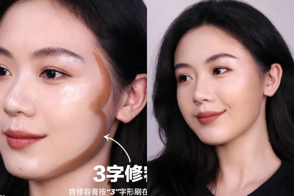 蘋果肌無中生有！下垂臉「逆齡化妝術」粉底落筆處是關鍵，這樣遮瑕一秒緊緻膨皮