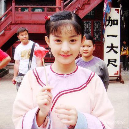 陸劇85後大花的首部古裝造型1：趙麗穎 飾演《蒼穹之昴》玲兒