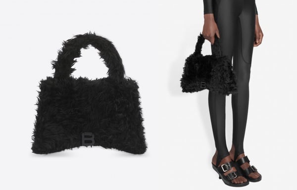 2021秋冬「精品毛絨包」推薦：FENDI MON TRESOR 迷你手袋，NT.69000