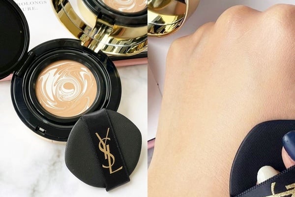 2021秋冬氣墊新品：YSL 恆久完美精華水粉餅，NT2,500