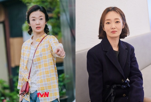 《海岸村恰恰恰》主演戲外造型對比！申敏兒戲外更美豔，華貞反差超大，坎離奶奶年輕是大美女
