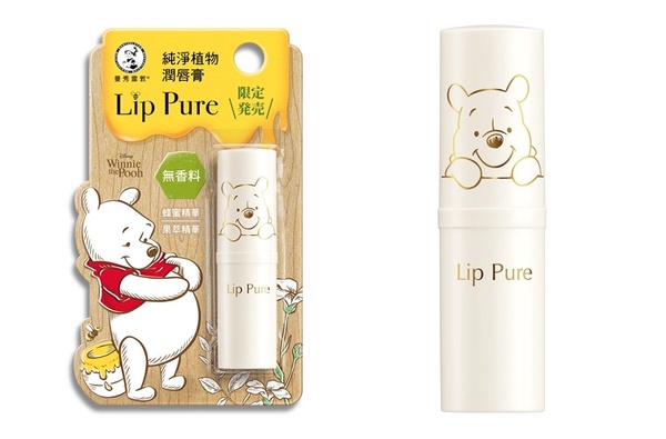 曼秀雷敦「小熊維尼護唇膏」登場！維尼、跳跳虎、小豬三款超萌包裝，台灣限定上市