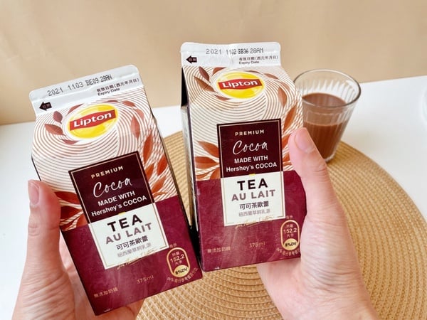 全家、7-11新品推薦！立頓聯手Hershey's推可可茶歐蕾，立頓紅茶+可可粉打造超濃可可飲