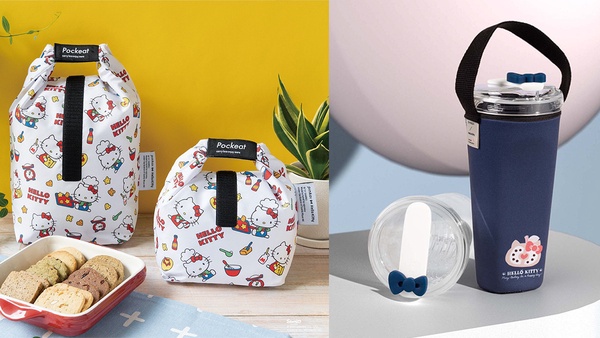 滿額送Kitty相機！百款「Hello Kitty」商品新登場：FLOAT珍奶杯、底片相機、食物袋