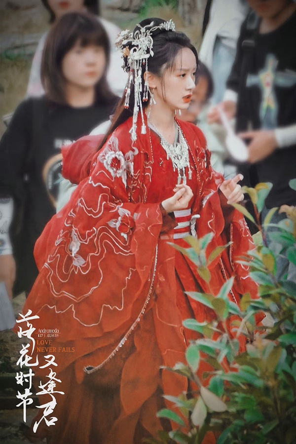 陸劇女星新古裝造型4:袁冰妍《落花時節又逢君》