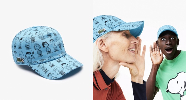 LACOSTE X PEANUTS 史努比聯名系列登場！雙色拼接帽T萌翻，印花相機包超生火