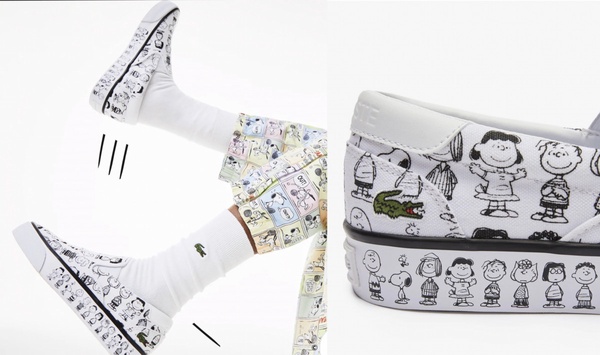 LACOSTE X PEANUTS 史努比聯名系列登場！雙色拼接帽T萌翻，印花相機包超生火