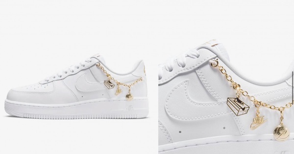 2021爆款「白色球鞋」推薦：Nike Air Force 1 White Pendant，NT.3800