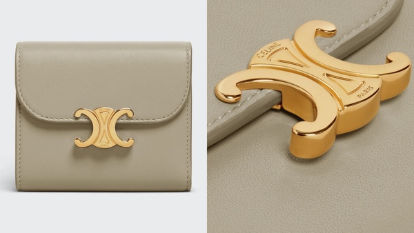 CELINE 光滑羊皮小型皮夾,NT22,500