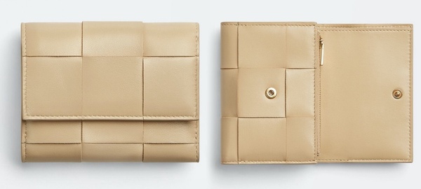 Bottega Veneta 編織三折短夾,NT16,900