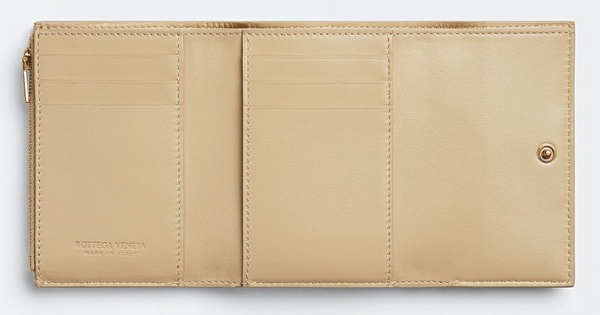 Bottega Veneta 編織三折短夾,NT16,900