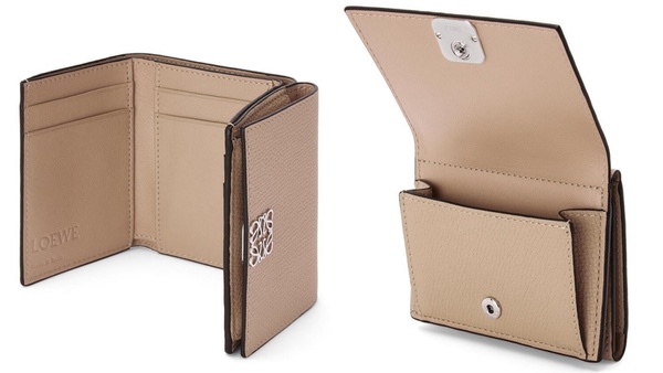 LOEWE Anagram 粒面小牛皮皮夾,NT21,000