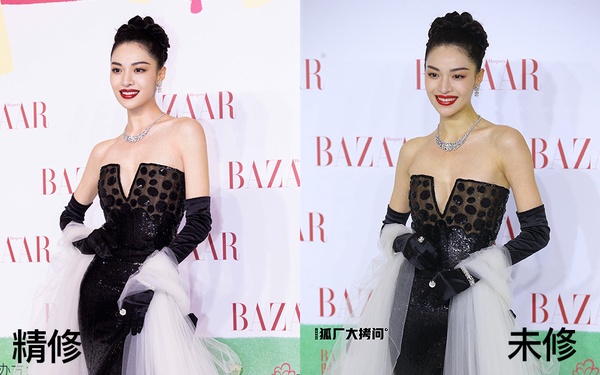 楊冪、楊穎紅毯比美！10位明星紅毯造型精修vs未修，楊洋生圖一樣帥炸，宋茜生圖瘦超多