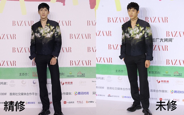 楊冪、楊穎紅毯比美！10位明星紅毯造型精修vs未修，楊洋生圖一樣帥炸，宋茜生圖瘦超多