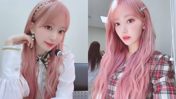 BLACKPINK LISA玫瑰金髮色超夢幻！女星玫瑰粉金髮色盤點，太妍、Rosé 根本仙女下凡