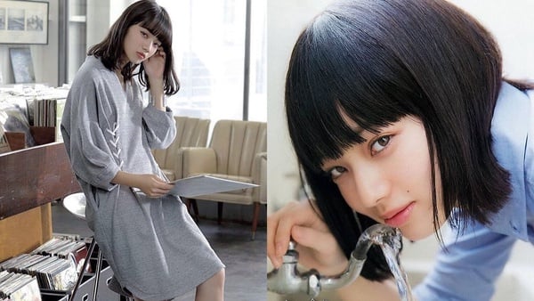 小松菜奈「漫畫瀏海」髮型範本!羽毛層次剪、極短髮超顯高級,寬眼距女孩必收藏!