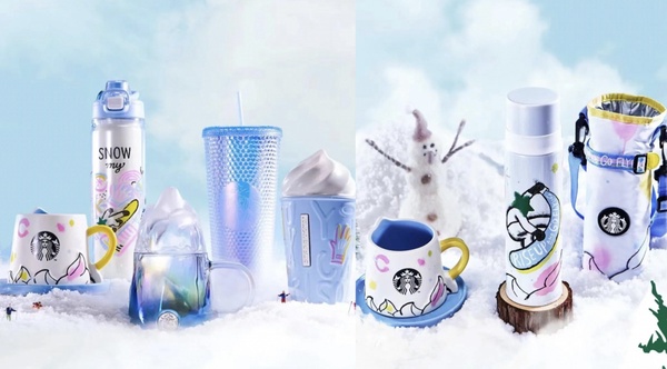 星巴克「聖誕滑雪系列周邊」登場！STANLEY水壺穿上滑雪服，冰瑩鑽石杯閃亮必收藏