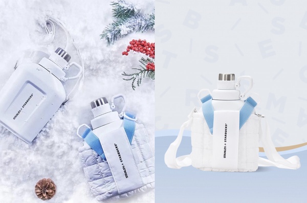 星巴克「聖誕滑雪系列周邊」登場！STANLEY水壺穿上滑雪服，冰瑩鑽石杯閃亮必收藏