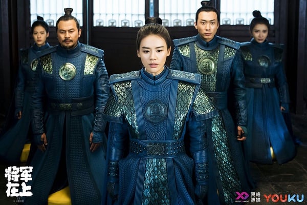 網評古裝劇「最颯女將軍」TOP 10：馬思純 飾演《將軍在上》葉昭