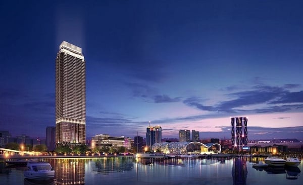 全台首間！高雄洲際酒店登場，光雕秀、高科技聲控系統、飽覽港灣美景，「這天」開幕！