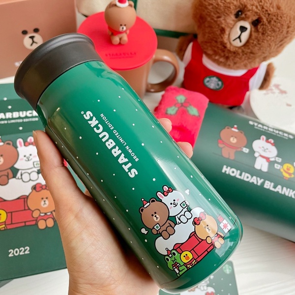 熊大店長現身星巴克!星巴克聯名LINE FRIENDS12款新品,熊大公仔、隨行卡「這天」開賣
