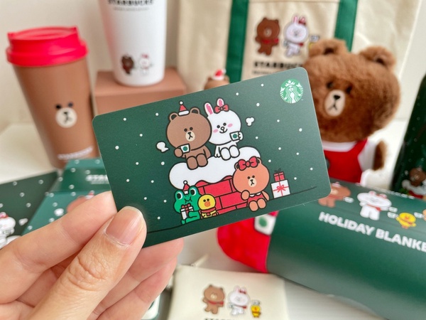 熊大店長現身星巴克!星巴克聯名LINE FRIENDS12款新品,熊大公仔、隨行卡「這天」開賣