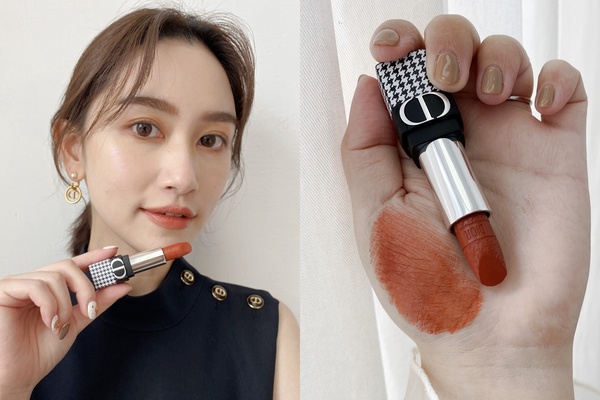 太美！DIOR限量2022千鳥格氣墊搶先看，帆布提花絕美細緻、千鳥格唇膏同步登場